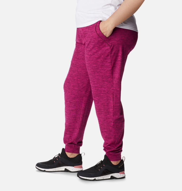 Pantaloni Jogger Columbia Weekend Adventure Dama Fucsie | Plus Size AP7S1AQMZ